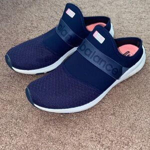 New Balance Navy Slip-on Shoes
